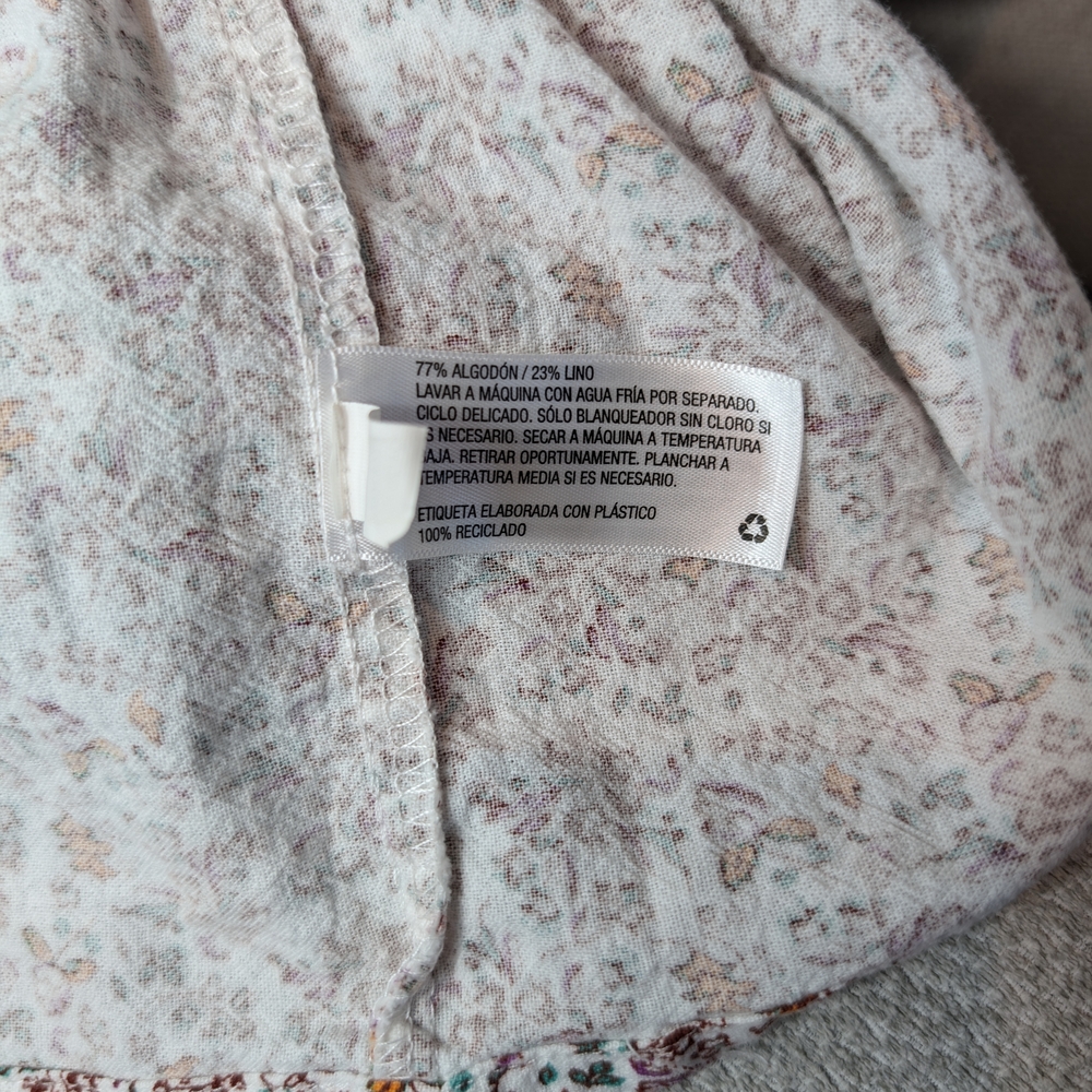 Pre-owned Universal Thread Floral Print Top - Picture 7 of 9